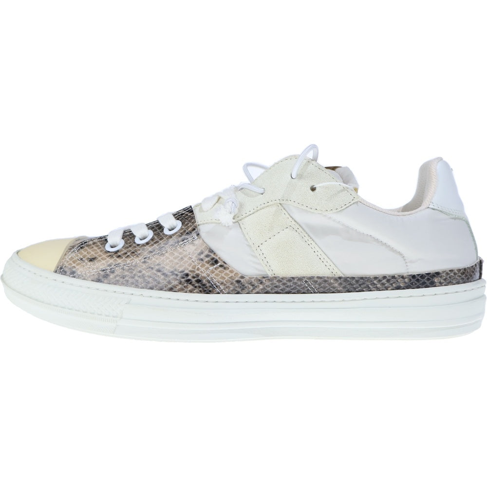 Maison Margiela(メゾンマルジェラ) Evolution Sneakers エボリューション スネークスキン ローカットスニーカー ホワイト S37WS0480