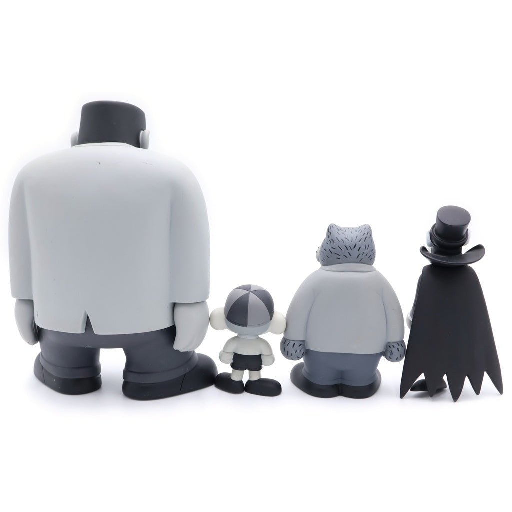 BOUNTY HUNTER(バウンティーハンター) ×怪物くん 4体セット フィギュア 人形 グレー
