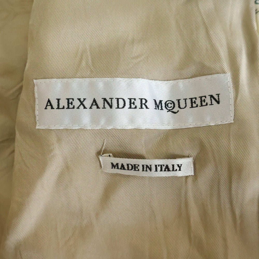 Alexander McQueen(アレキサンダーマックイーン) 総柄 ジップアップ ボンバージャケット マルチカラー 63F-01-503-02