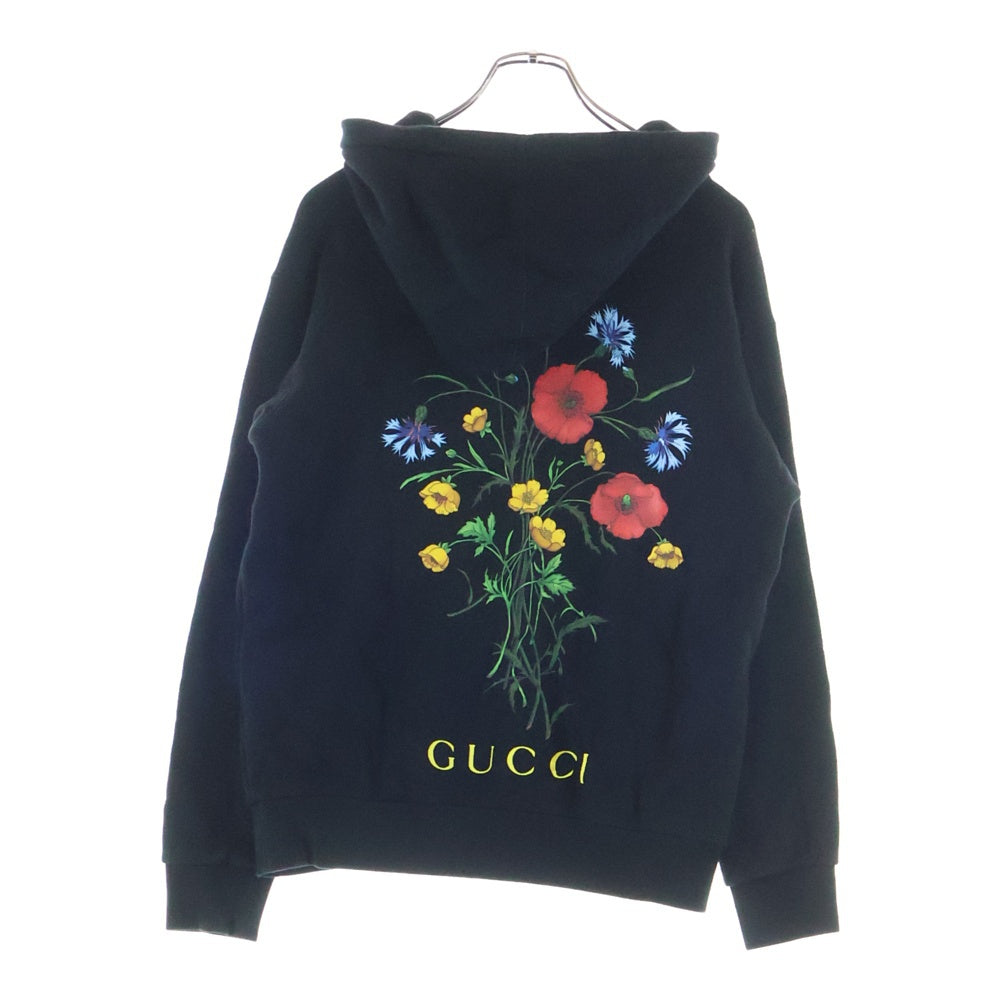 GUCCI(グッチ) シャトーマーモント プルオーバー スウェットパーカー ブラック 469251-XJALE