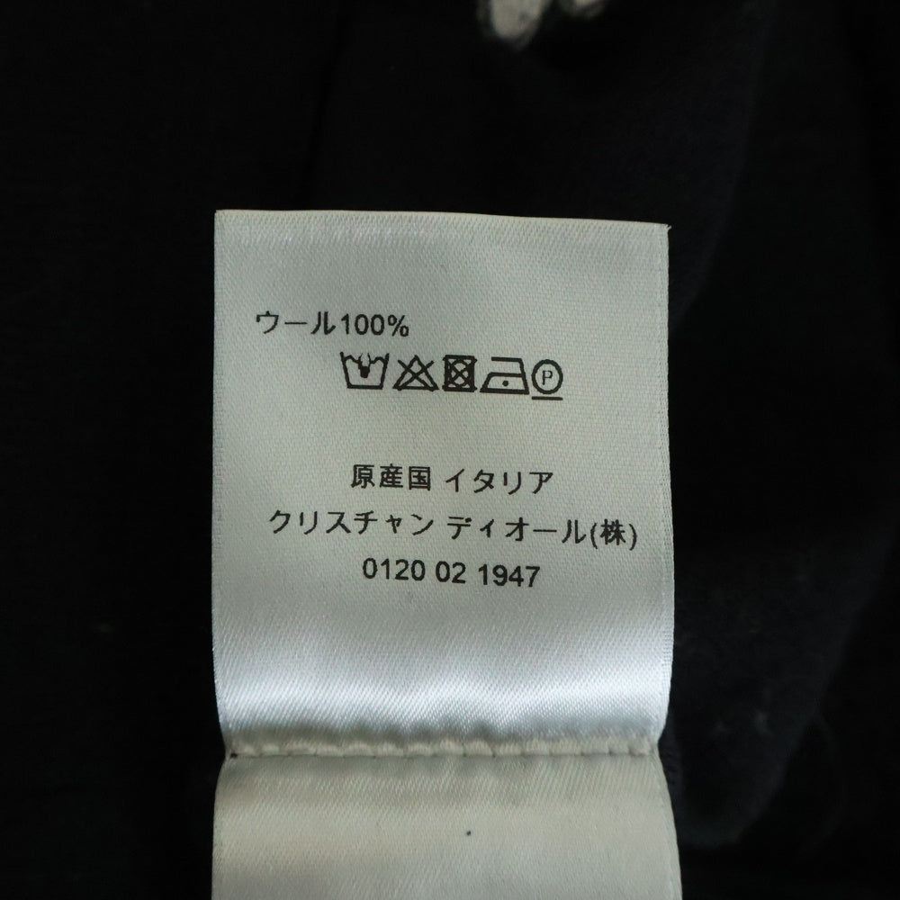 DIOR(ディオール) 19AW ×KAWS BEE刺繍 クルーネック 長袖ニット セーター ブラック 933M642BT968
