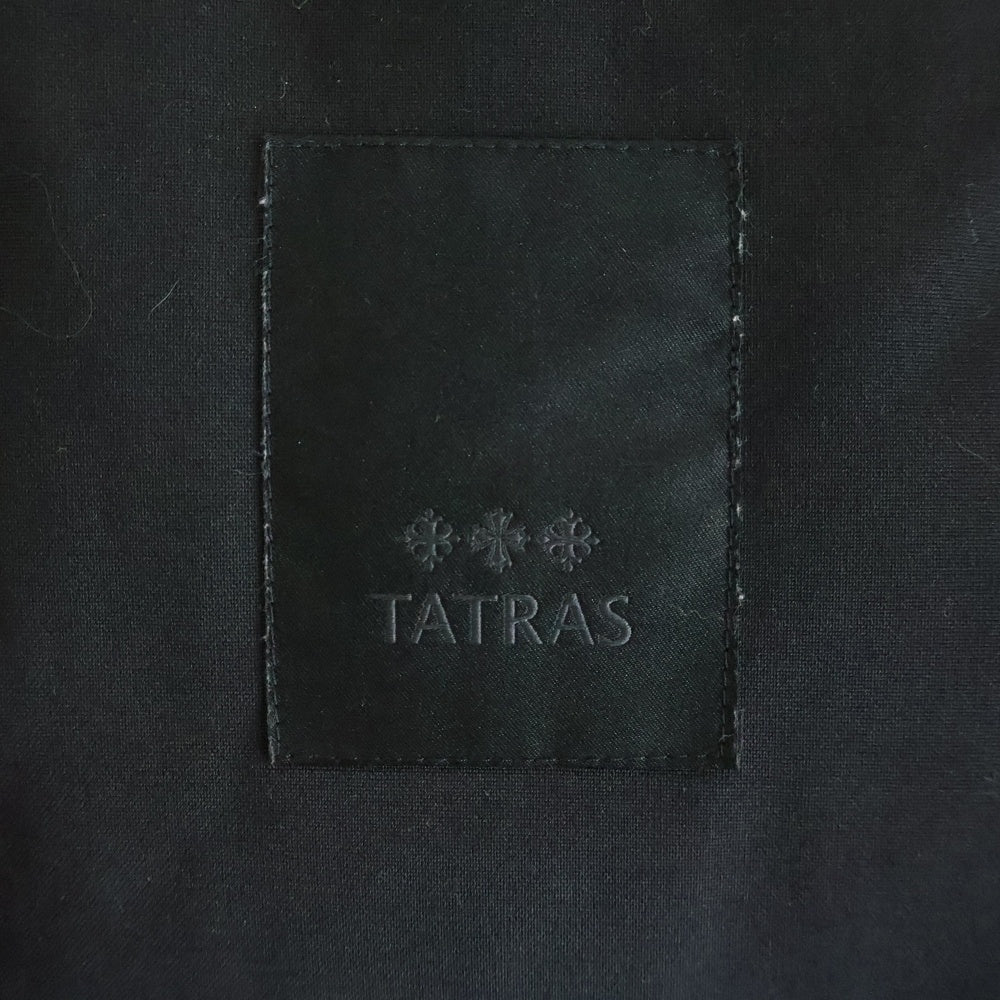 TATRAS(タトラス) PECOS ペコス ジップアップ フード付き ダウンジャケット ブラック MTK20A4188