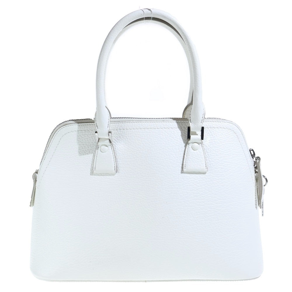 Maison Martin Margiela(メゾンマルタンマルジェラ) 5AC ミディアム レザー ショルダー ハンド バッグ ホワイト S56WG00935AC レディース