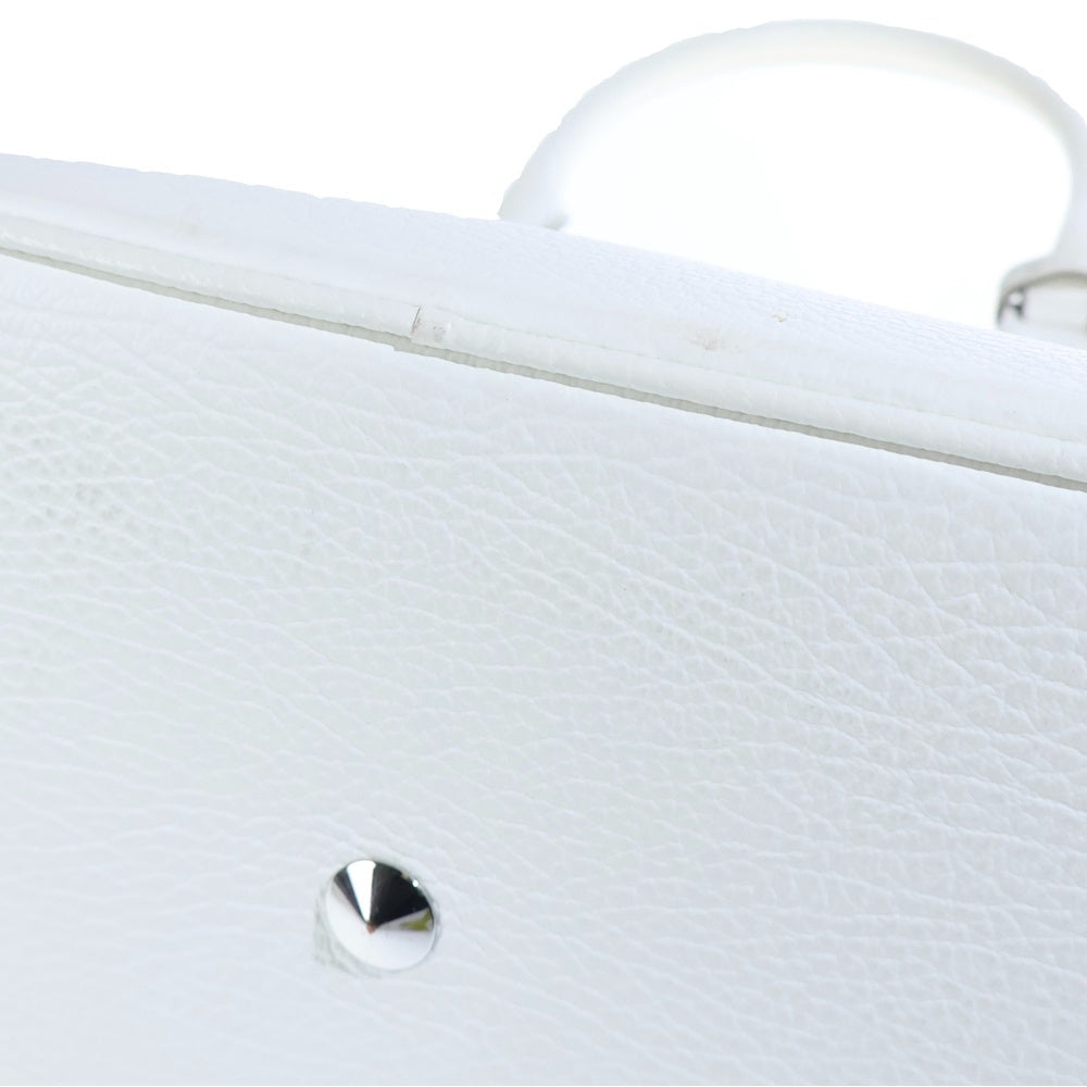 Maison Martin Margiela(メゾンマルタンマルジェラ) 5AC ミディアム レザー ショルダー ハンド バッグ ホワイト S56WG00935AC レディース