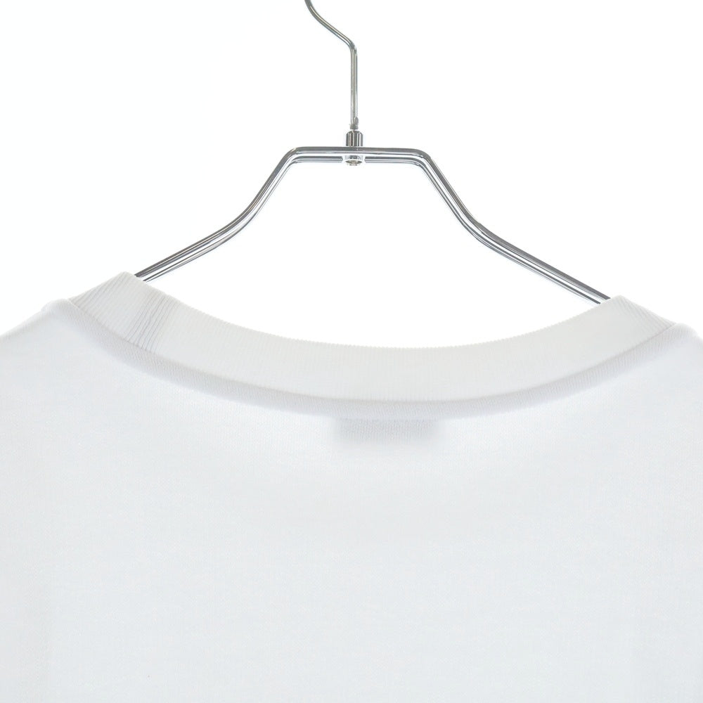 MONCLER(モンクレール) 24SS SWEATSHIRT グラフィックプリント クルーネックスウェットトレーナー ホワイト J10918G00004