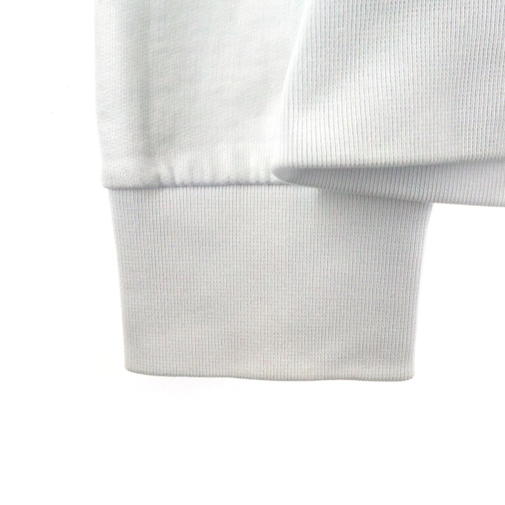 MONCLER(モンクレール) 24SS SWEATSHIRT グラフィックプリント クルーネックスウェットトレーナー ホワイト J10918G00004
