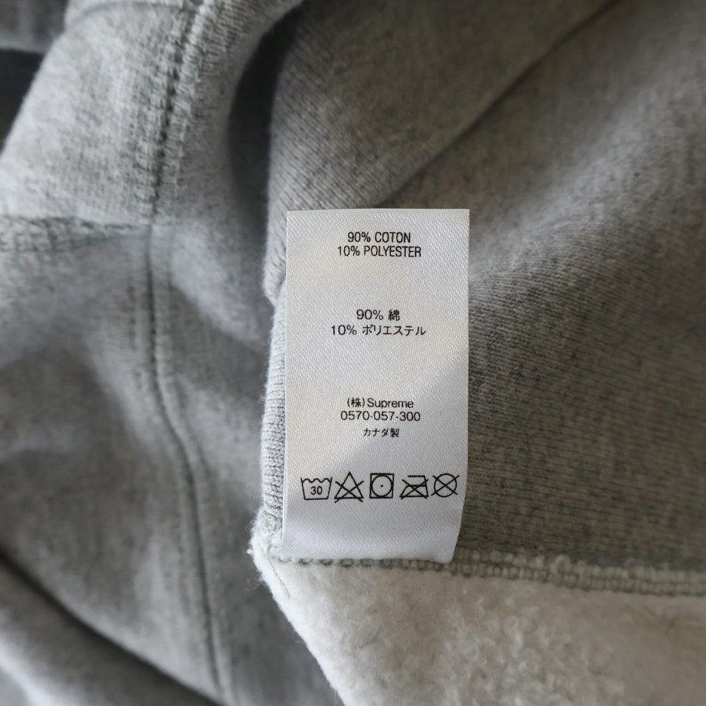 SUPREME(シュプリーム) 19AW Bandana Box Logo Hooded Sweatshirt バンダナボックスロゴプルオーバーパーカー グレー