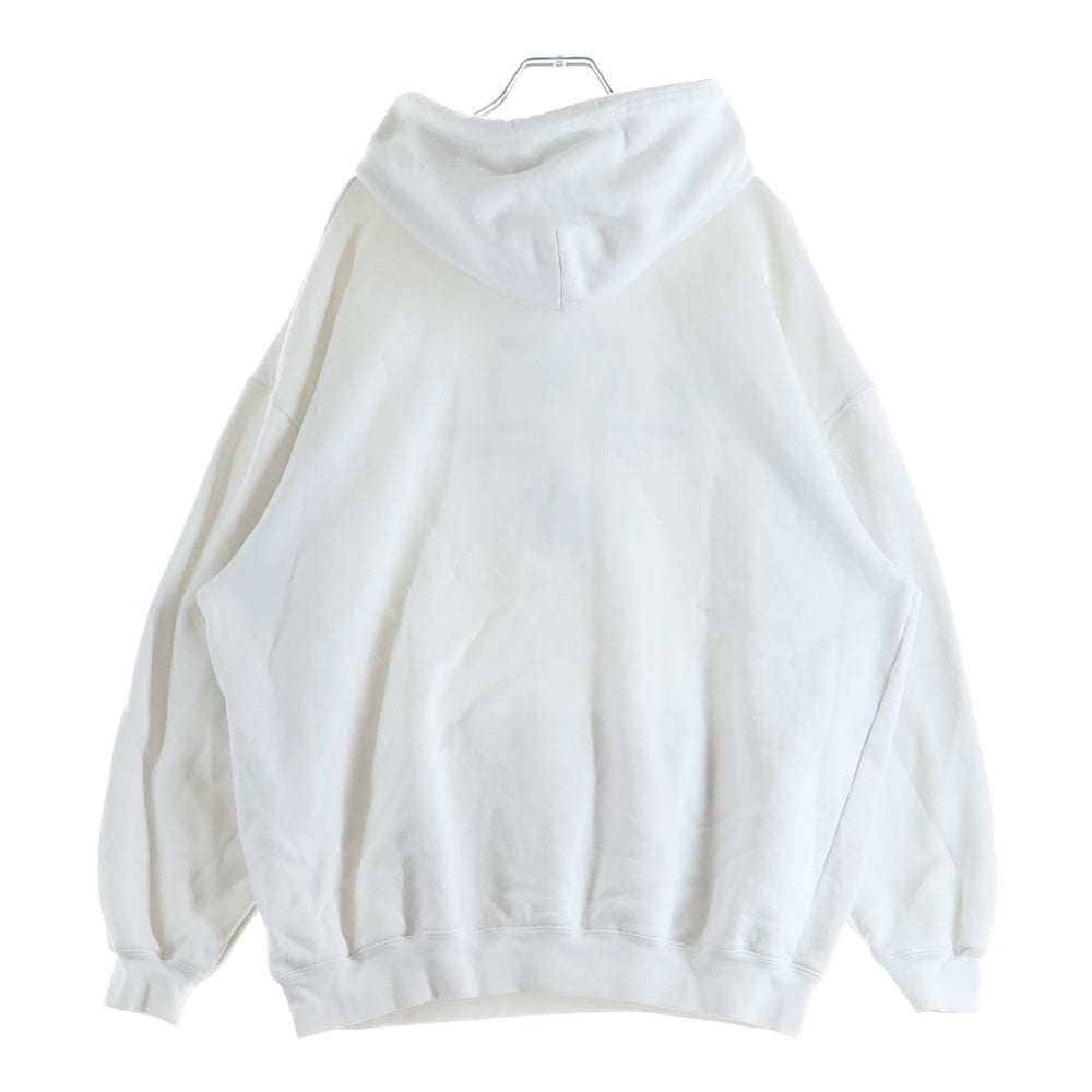 BALENCIAGA(バレンシアガ) 19AW PARIS パリス スウェットプルオーバーパーカー ホワイト 578135