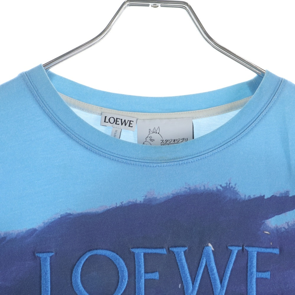 LOEWE(ロエベ) 22SS ×スタジオジブリ 千と千尋の神隠し ハク プリントクルーネック半袖Tシャツ マルチ H848Y22X10