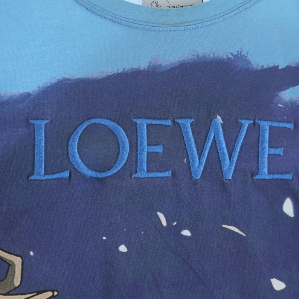 LOEWE(ロエベ) 22SS ×スタジオジブリ 千と千尋の神隠し ハク プリントクルーネック半袖Tシャツ マルチ H848Y22X10