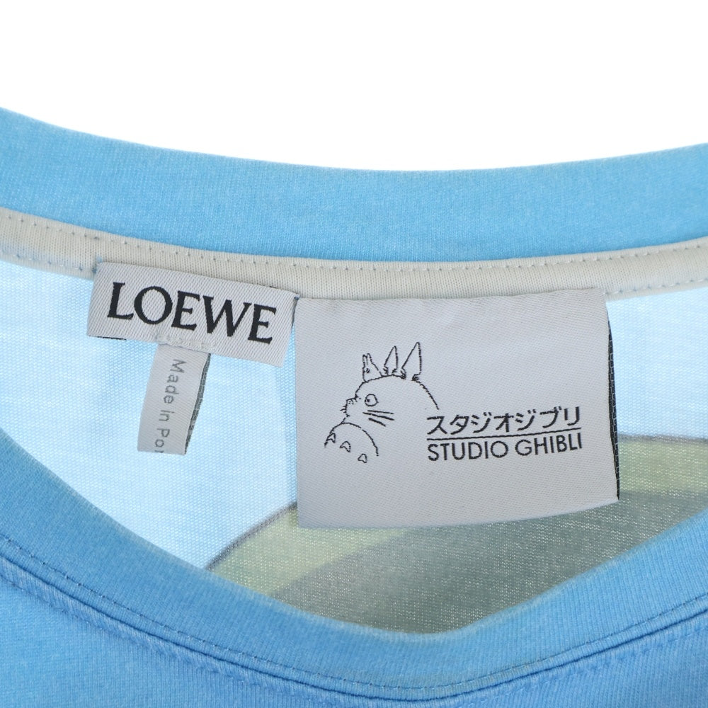 LOEWE(ロエベ) 22SS ×スタジオジブリ 千と千尋の神隠し ハク プリントクルーネック半袖Tシャツ マルチ H848Y22X10