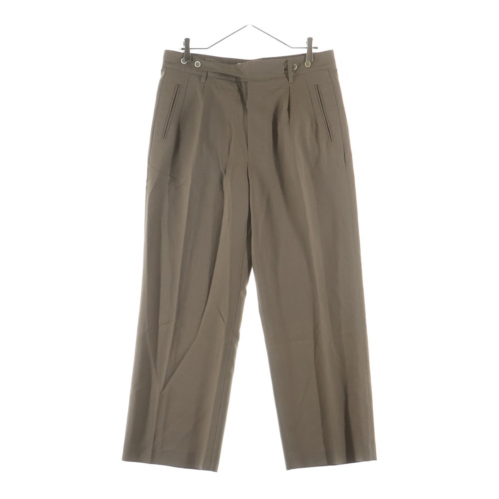 MARNI(マルニ) 21AW トロピカルウール ワイドパンツ スラックスパンツ ブラウン PUMU0075A0 S45455