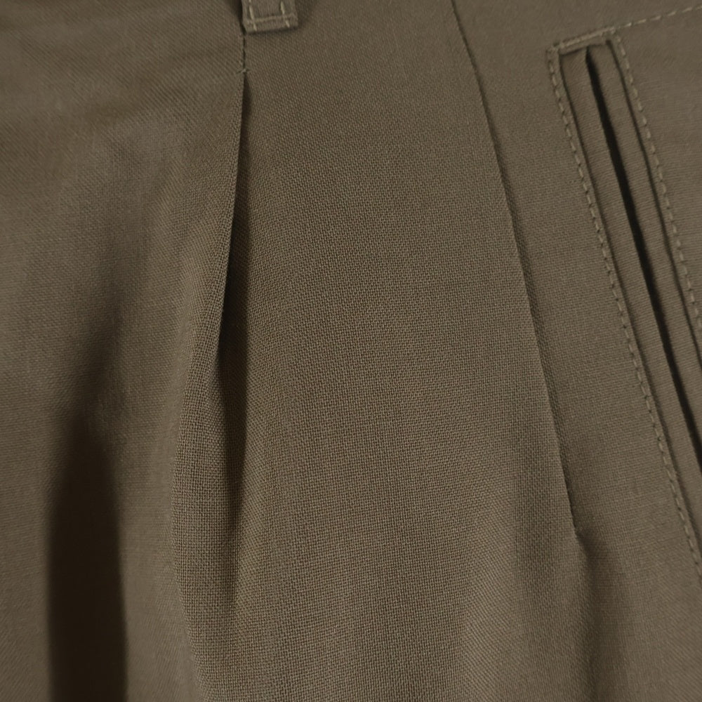 MARNI(マルニ) 21AW トロピカルウール ワイドパンツ スラックスパンツ ブラウン PUMU0075A0 S45455