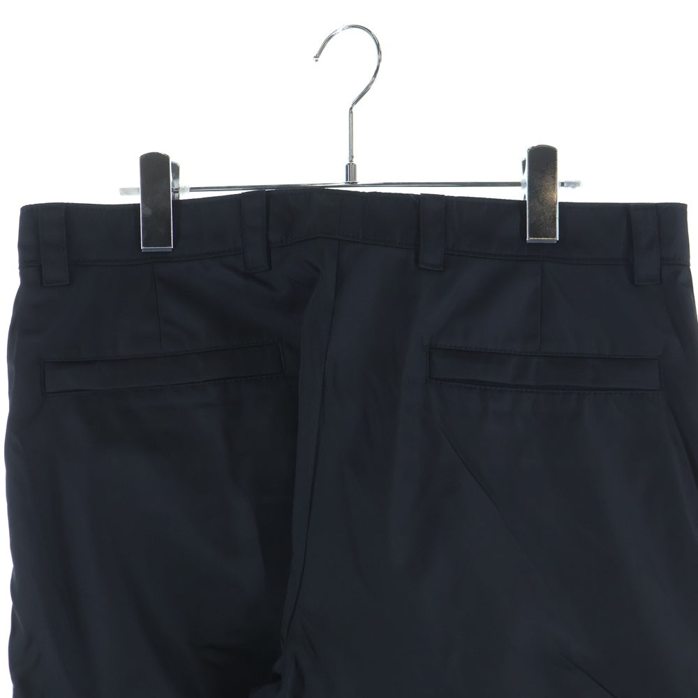 PRADA(プラダ) 21SS Re-Nylon トライアングルロゴ リナイロン カーゴパンツ ブラック SPH130