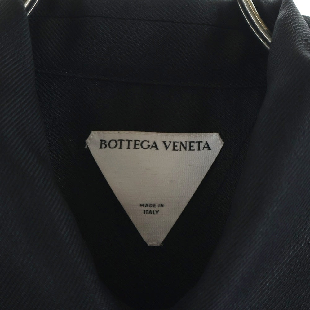 BOTTEGA VENETA(ボッテガヴェネタ) オーバーサイズ 長袖シャツ ブラック 703641 VKKJ0