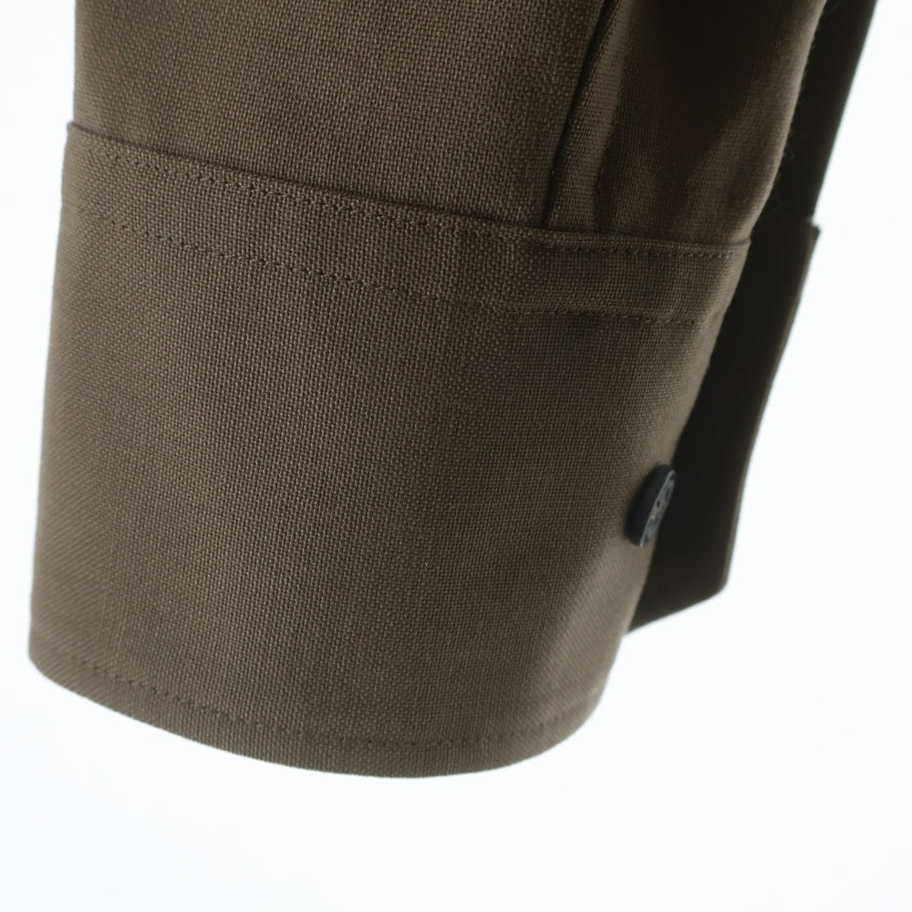 MARNI(マルニ) 21AW トロピカルウール オープンカラー 長袖シャツ ブラウン CUMU0138A0 S45455