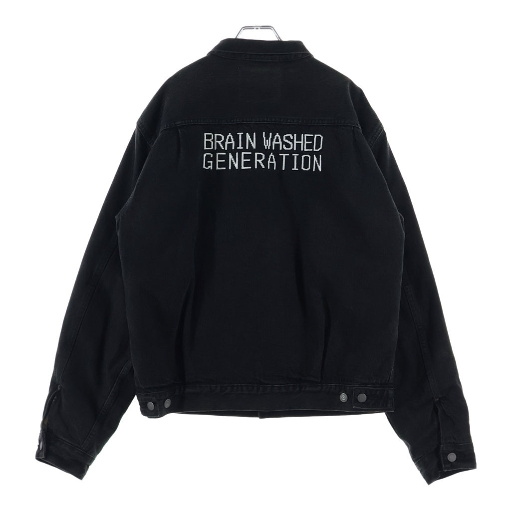 Levi's(リーバイス) 17AW ×UNDERCOVER TYPE 2 Dance of Death Denim Jacket アンダーカバー セカンド ダンスオブデス デニムジャケット ブラック PC9-54972-0001