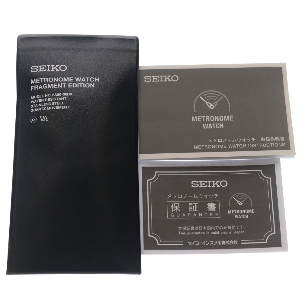 SEIKO(セイコー) ×FRAGMENT V.A. Metronome Watch Fragment Edition フラグメント ヴイエー メトロノーム ウォッチ フラグメント エディション 腕時計 ホワイト VBZ-16000-C