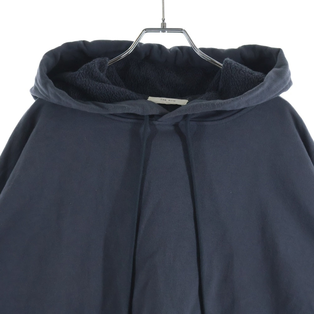 THE ROW(ザロウ) Stanley Cotton Jersey Hoodie スウェットプルオーバーパーカー ダークグレー760-K1009
