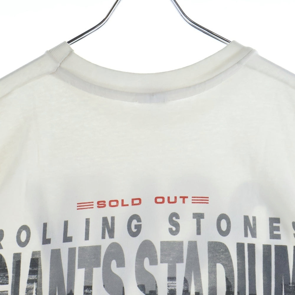 VINTAGE(ヴィンテージ) 90'S THE ROLLING STONES 1997 GIANTS STADIUM LIVE ザローリングストーンズ ライブ 半袖Tシャツ カットソー ホワイト