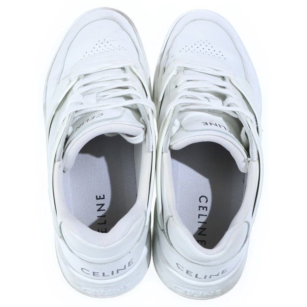 CELINE(セリーヌ) CT-07 LOW TOP SNEAKER レザー ローカットスニーカー ホワイト
