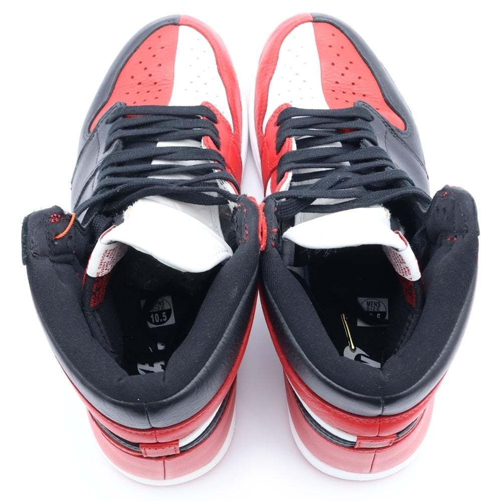NIKE(ナイキ) AIR JORDAN 1 RETRO HIGH OG NRG HOMAGE TO HOME Numbered AR9880-023 エアジョーダン1 オマージュトゥホーム ナンバー入り バイカラー ハイカットスニーカー