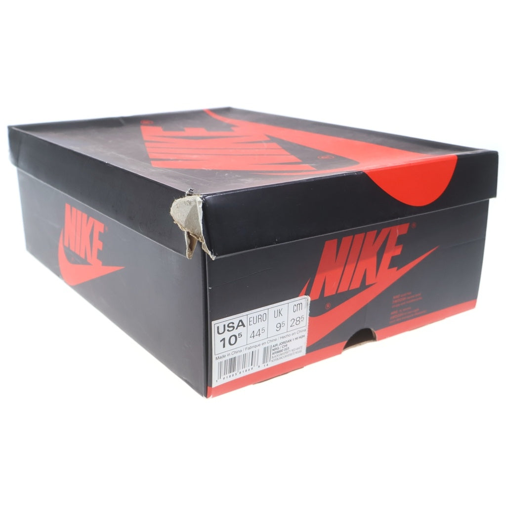 NIKE(ナイキ) AIR JORDAN 1 RETRO HIGH OG NRG HOMAGE TO HOME Numbered AR9880-023 エアジョーダン1 オマージュトゥホーム ナンバー入り バイカラー ハイカットスニーカー