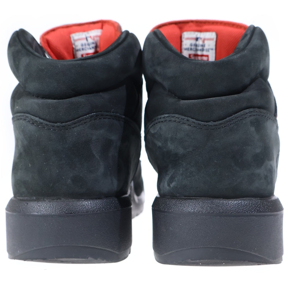 SUPREME(シュプリーム) 21AW ×Timberland New York Yankees MLB Filed Boot ティンバーランド ニューヨークヤンキース フィールド ブーツ ブラック