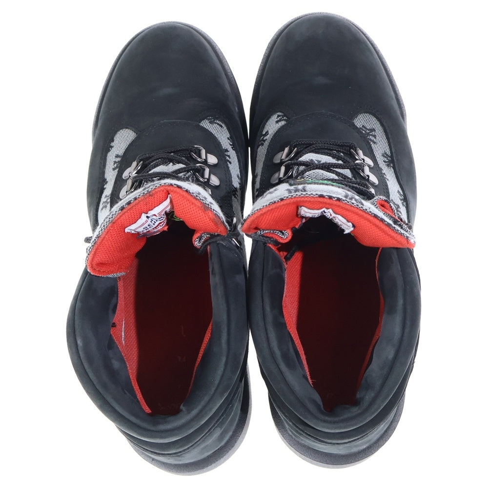 SUPREME(シュプリーム) 21AW ×Timberland New York Yankees MLB Filed Boot ティンバーランド ニューヨークヤンキース フィールド ブーツ ブラック