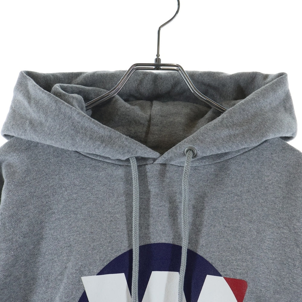WTAPS(ダブルタップス) 24AW TNNL / HOODY / COTTON Wプリント スウェット プルオーバーパーカー グレー 242ATDDT-HPM03S