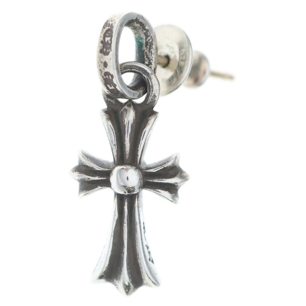 CHROME HEARTS(クロムハーツ) BBY F PPRCHN ベイビーファットクロス ドロップピアス シルバー BCA090
