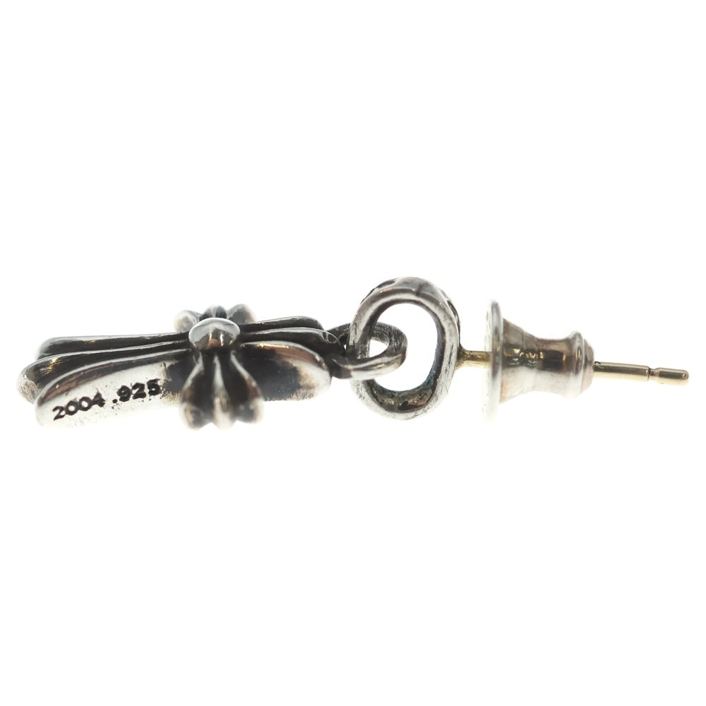 CHROME HEARTS(クロムハーツ) BBY F PPRCHN ベイビーファットクロス ドロップピアス シルバー BCA090