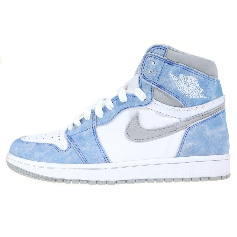 NIKE(ナイキ) AIR JORDAN 1 HIGH OG HYPER ROYAL 555088-402 エアジョーダン1 ハイパーロイヤル ハイカットスニーカー ホワイト/ブルー US9.5/27.5cm