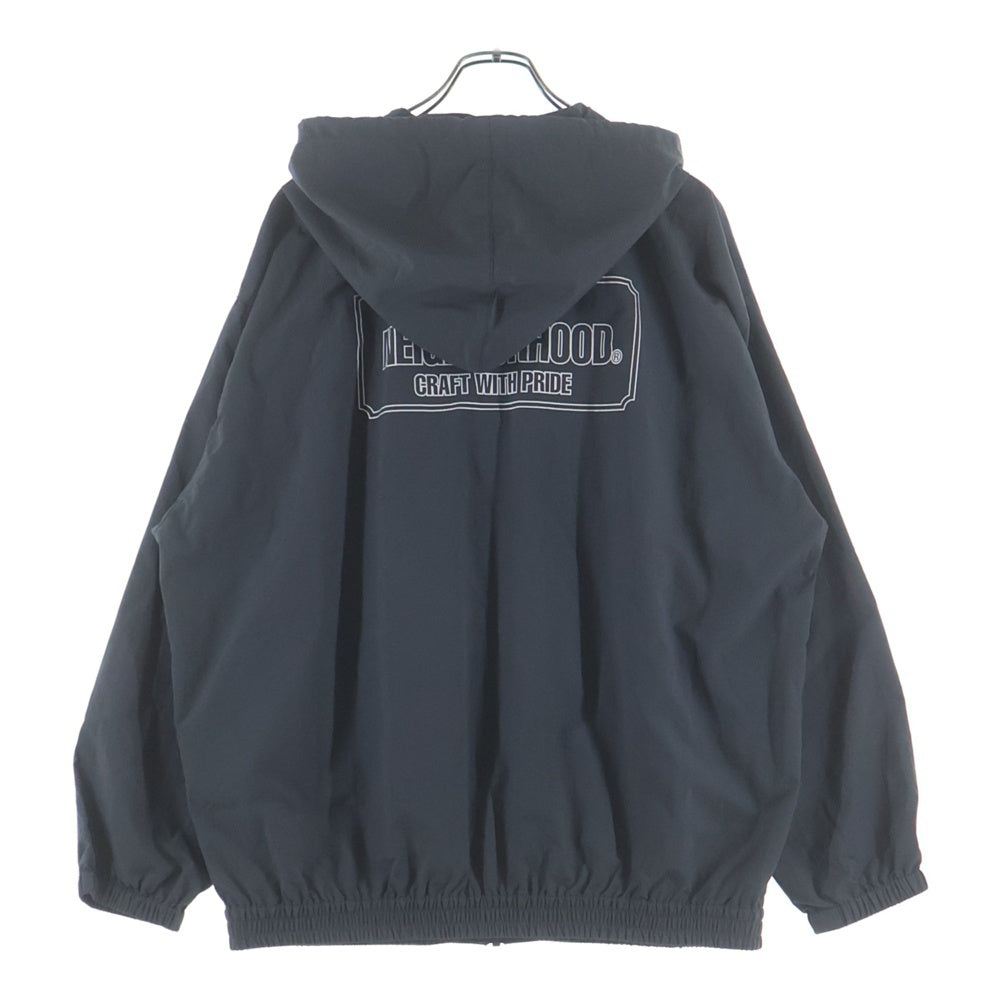 NEIGHBORHOOD(ネイバーフッド) 23AW ZIP UP HOODED JACKET ジップアップ ナイロンジャケット グレー 232TSNH-JKM03