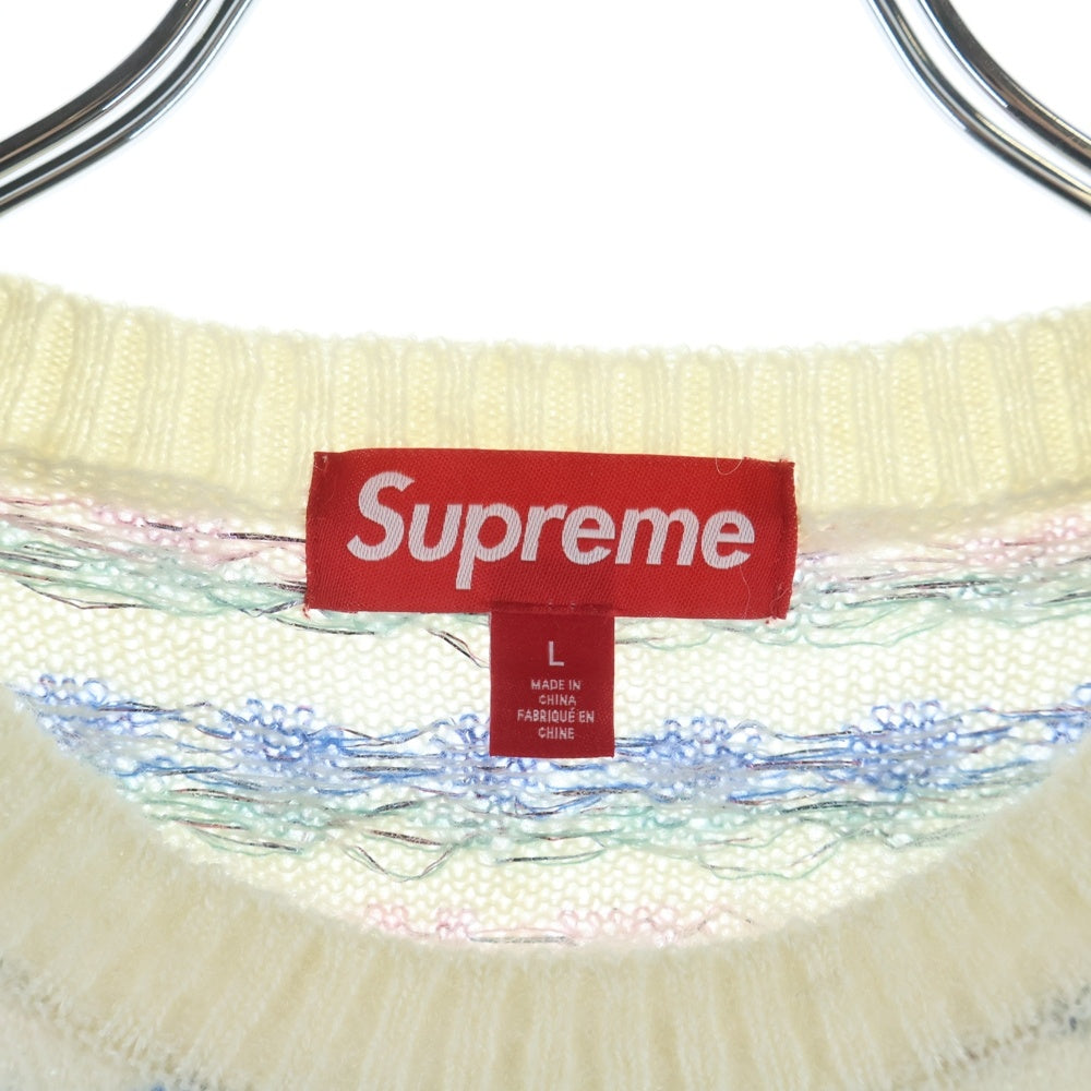 SUPREME(シュプリーム) 25AW Flowers Metallic Sweater フラワーズ メタリック ニットセーター マルチ