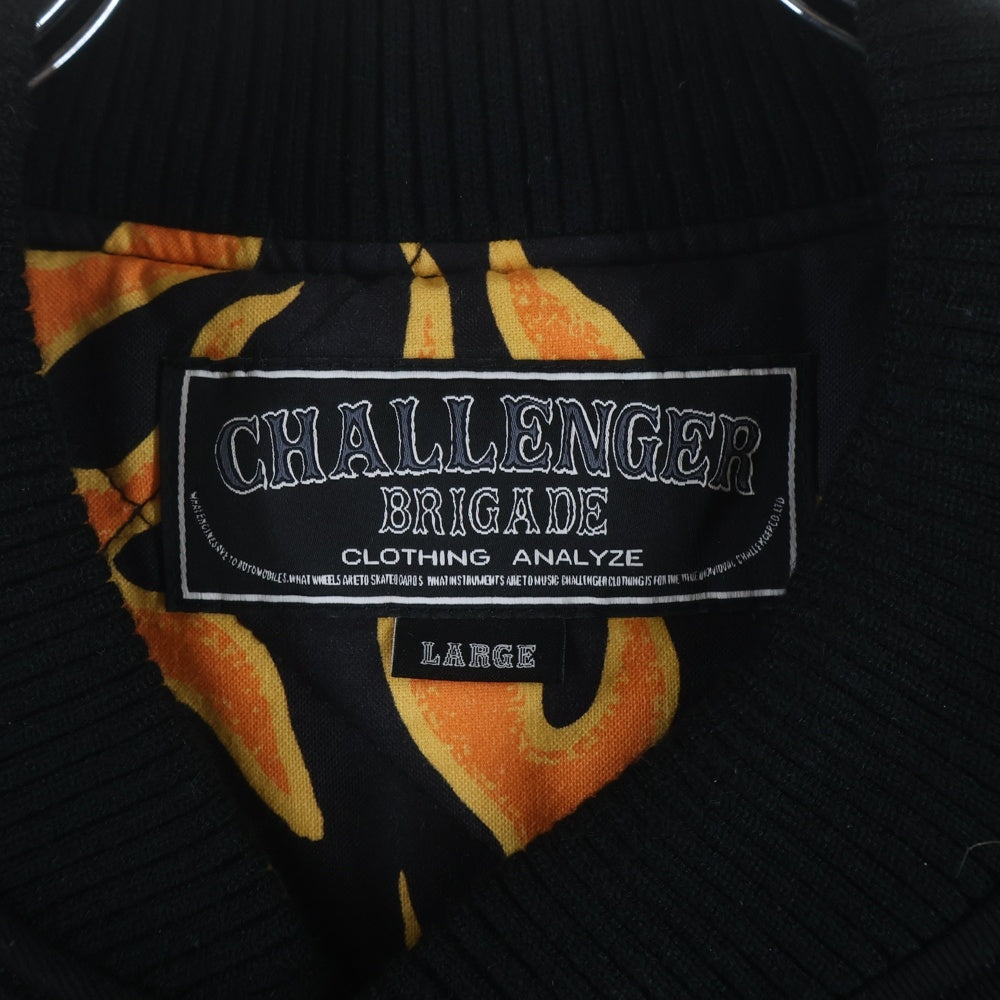 CHALLENGER(チャレンジャー) 25SS DERBY VEST ダービー ベストジャケット ブラック CLG-JK-025-004