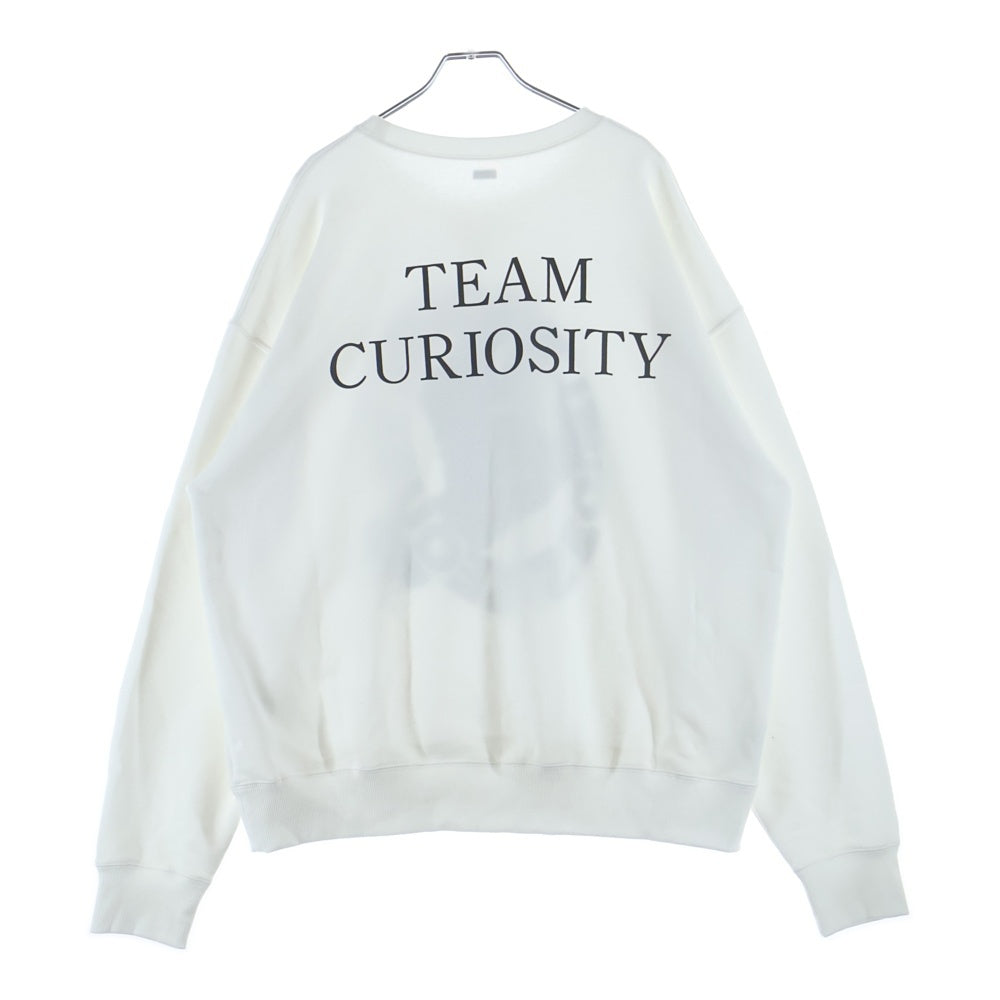 SEQUEL(シークエル) 25SS ×SANTA CRUZ CREW NECK SWEAT サンタクルーズ クルーネックスウェットトレーナー ホワイト