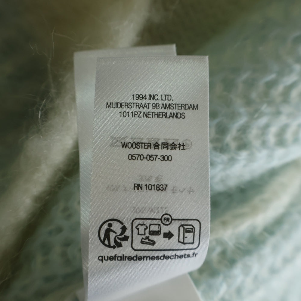 SUPREME(シュプリーム) 25SS 2-Tone Mohair Cardigan ツートーン モヘアカーディガン ライトブルー