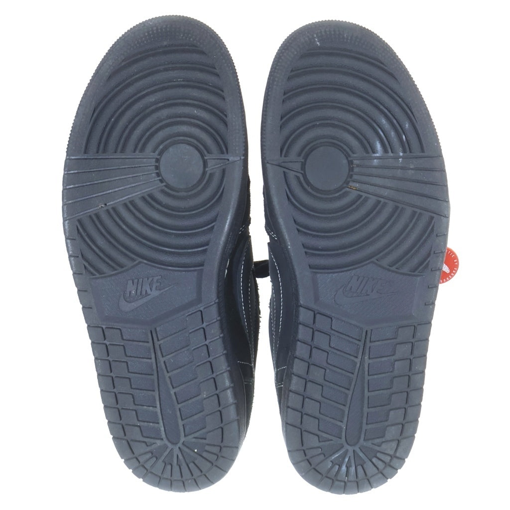 NIKE(ナイキ) ×TRAVIS SCOTT AIR JORDAN 1 LOW OG SP BLACK PHANTOM エアジョーダン1 ブラックファントム ローカットスニーカー ブラック US9/27cm DM7866-001