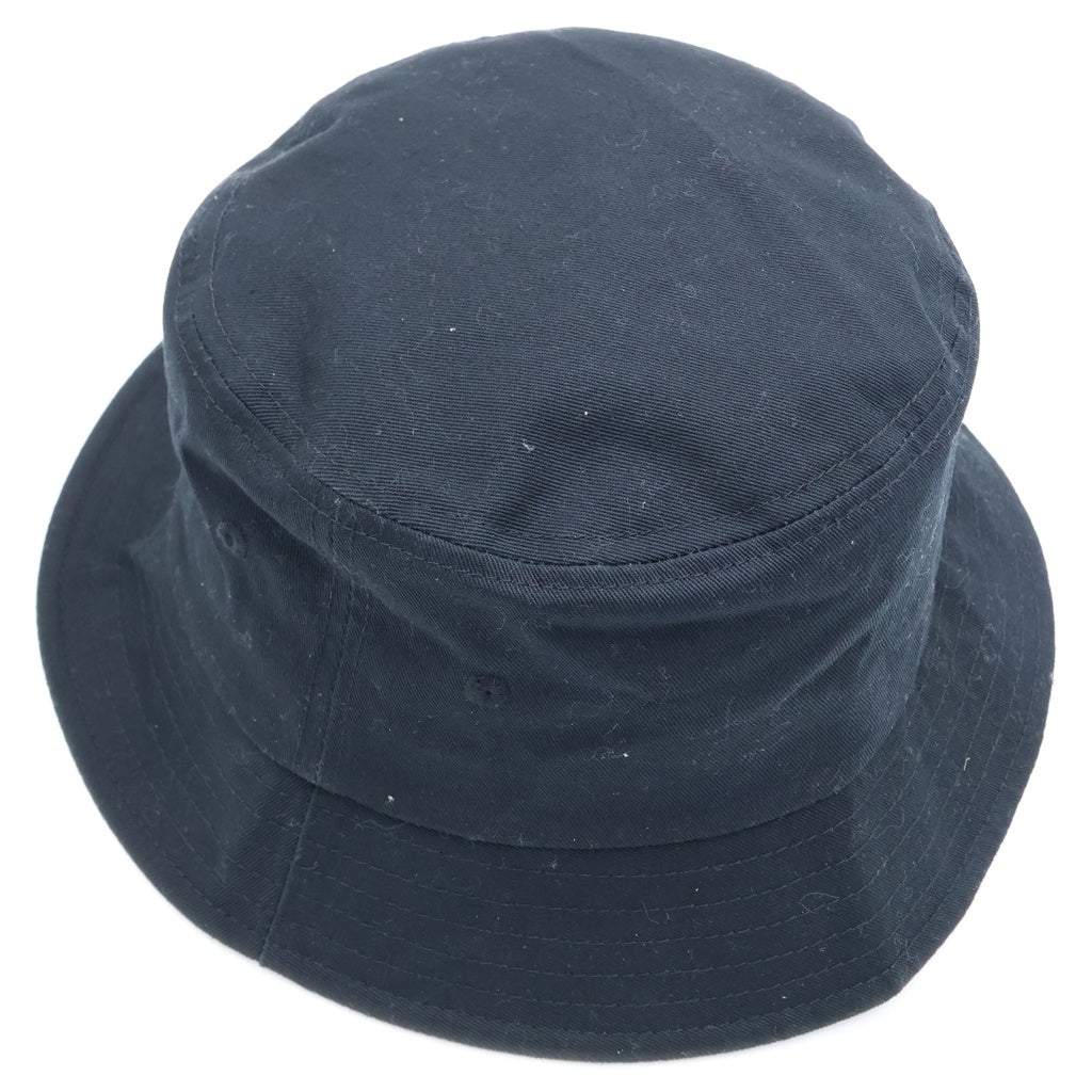 STUSSY(ステューシー) Logo Crusher Hat ロゴ クラッシャーハット バケットハット 帽子 ブラック
