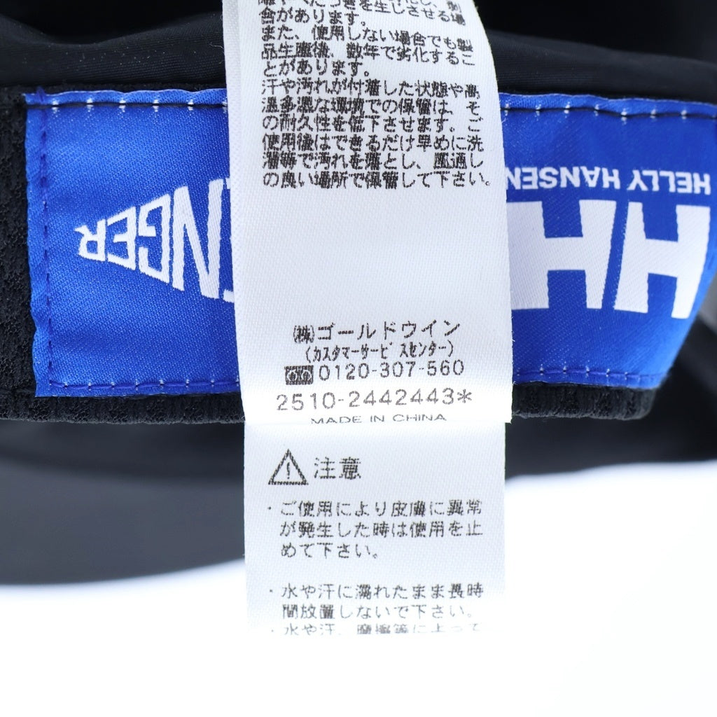 CHALLENGER(チャレンジャー) ×HH RACING WIND CAP ヘリーハンセン レーシング ウィンドキャップ 帽子 ブラック HC92644X1