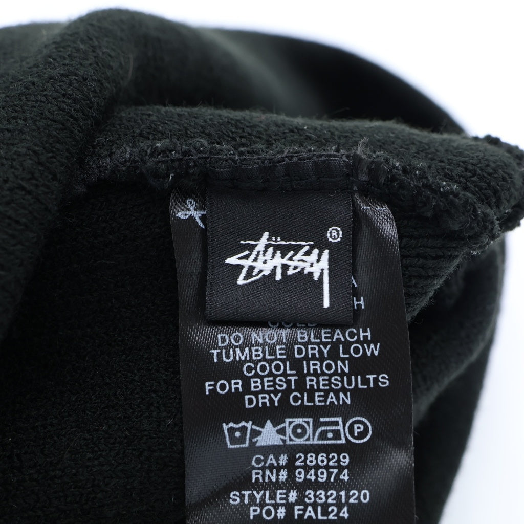 STUSSY(ステューシー) SS KNIT BUCKET HAT SSニット バケットハット 帽子 ブラック