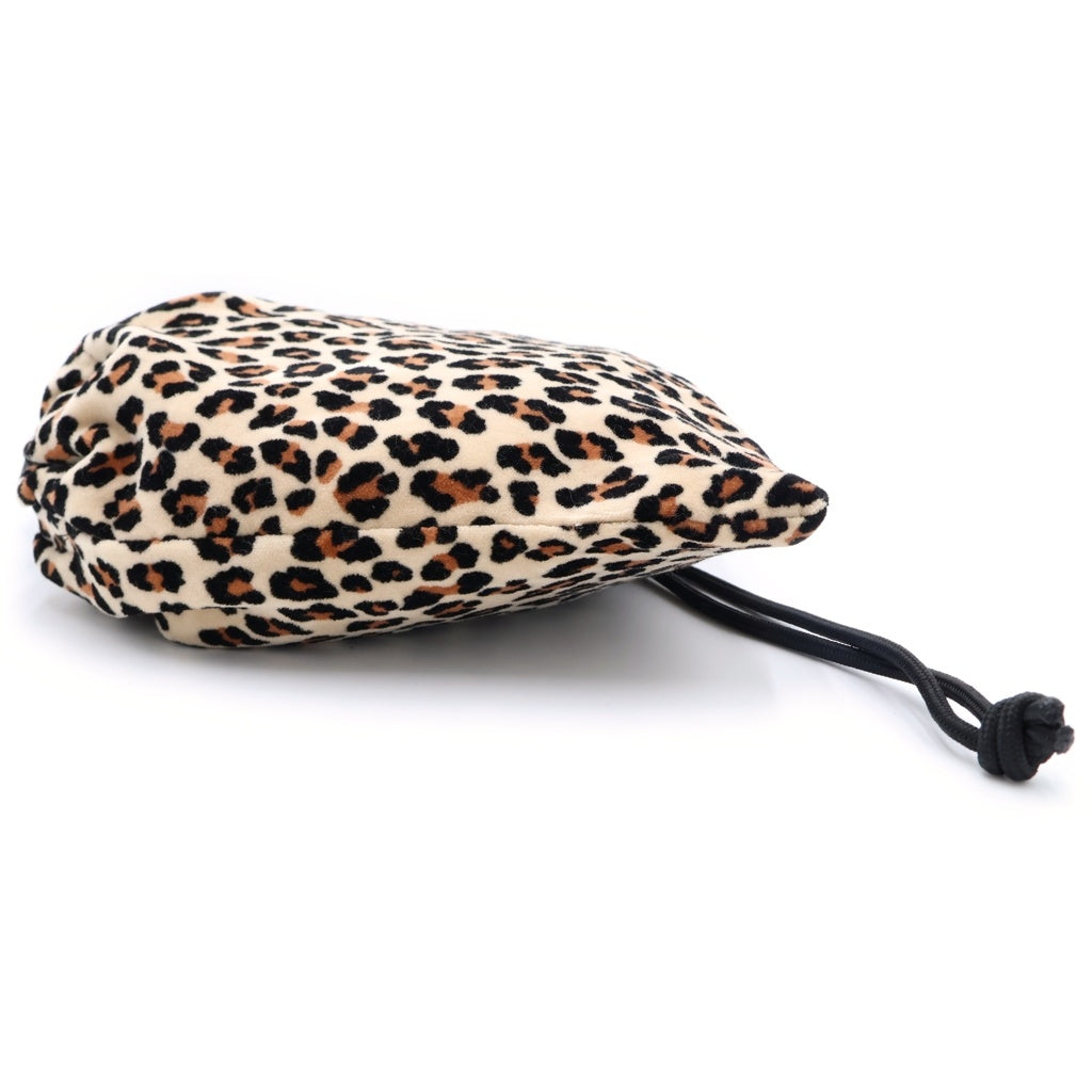 WACKO MARIA(ワコマリア) Leopard Poach レオパード ポーチ 巾着 ブラウン