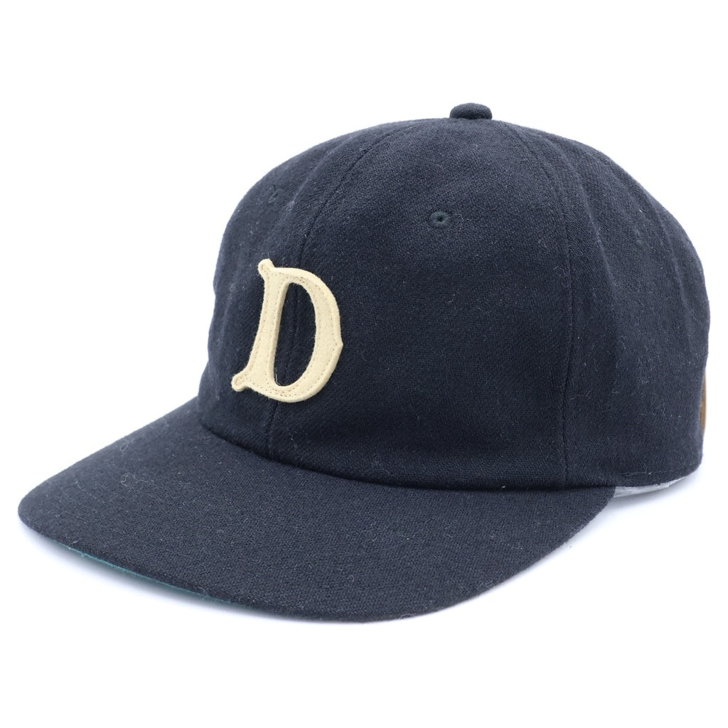 THE H.W.DOG&CO(ドッグアンドコー) BASEBALL CAP ロゴパッチ ベースボールキャップ 帽子 ブラック