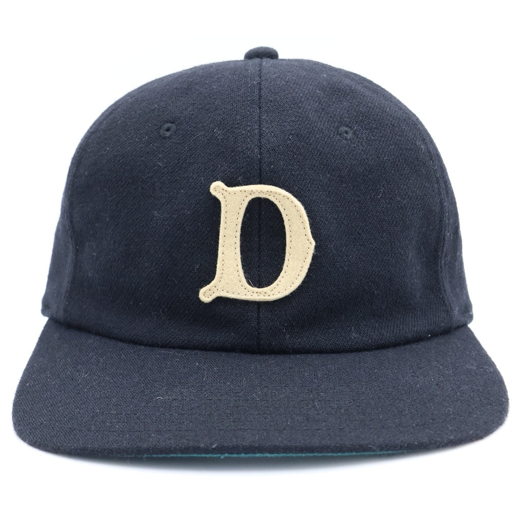 THE H.W.DOG&CO(ドッグアンドコー) BASEBALL CAP ロゴパッチ ベースボールキャップ 帽子 ブラック
