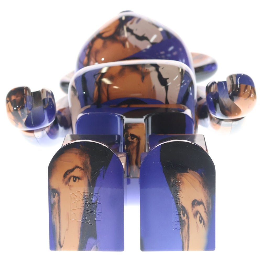 MEDICOM TOY(メディコムトイ) BE@RBRICK Andy Warhol's Muhammad Ali 1000% ベアブリック アンディウォーホル モハメドアリ フィギュア 人形 ブルー