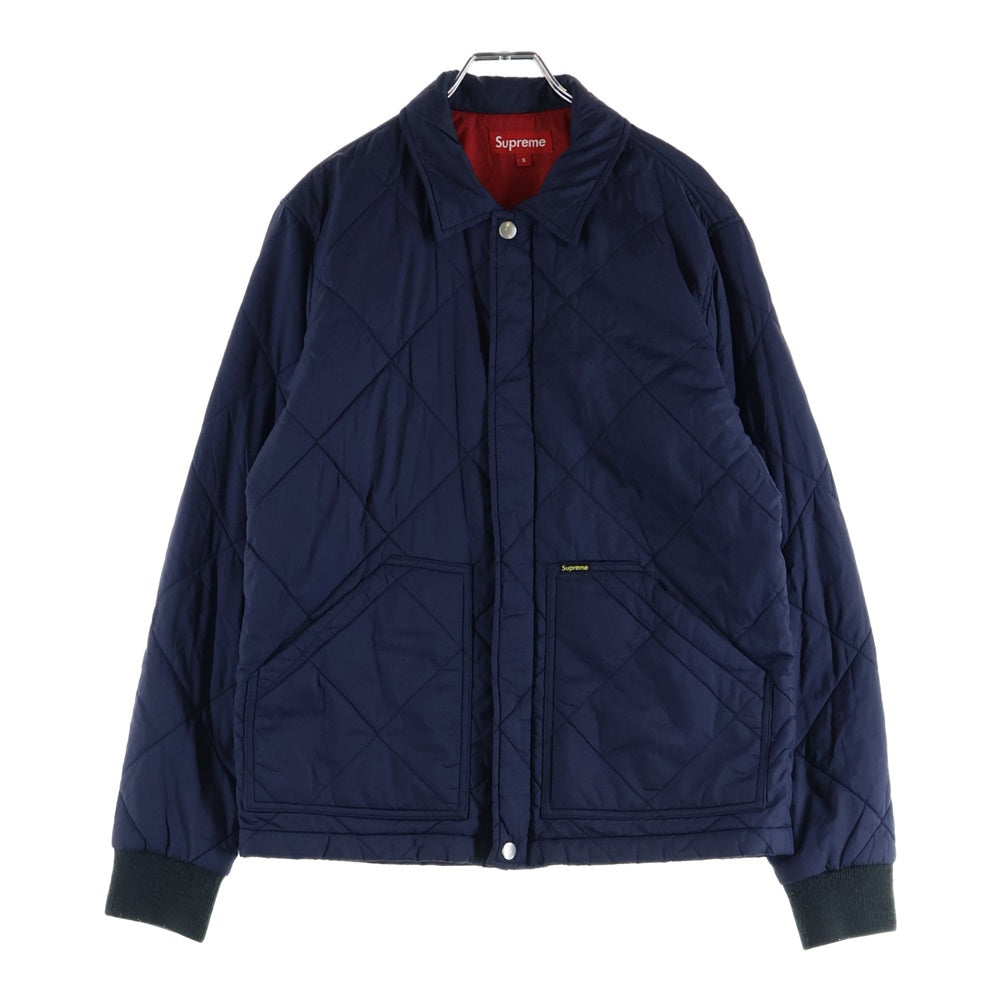 SUPREME(シュプリーム) 11AW Qulted Work Jacket キルティング ワークジャケット ネイビー
