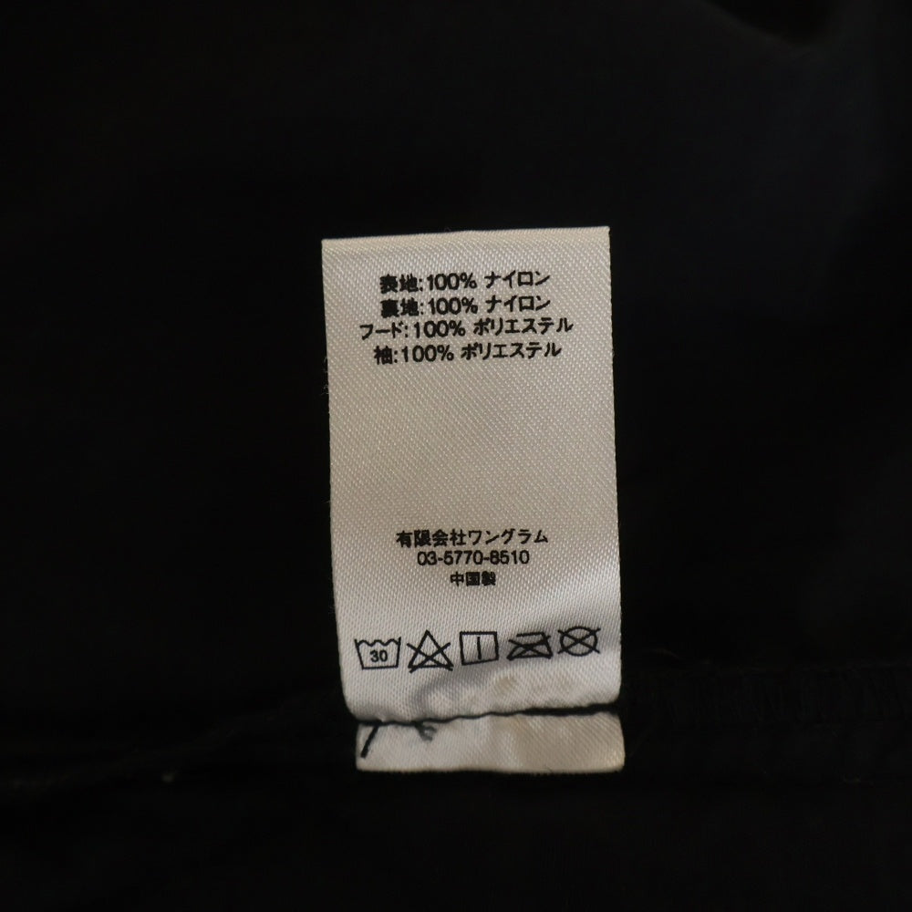 SUPREME(シュプリーム) 17AW Hooded Fleece Nylon Shirt フード付き シャツジャケット ブラック