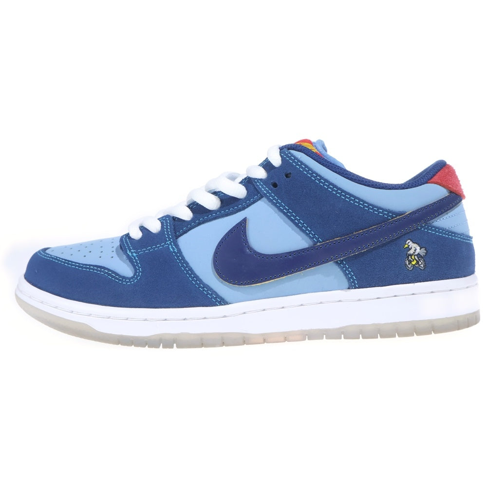 NIKE SB(ナイキエスビー) ×Why So Sad? DUNK LOW COASTAL BLUE DX5549-400 ワイソーサッド ダンク ローカットスニーカー ブルー US8.5/26.5cm