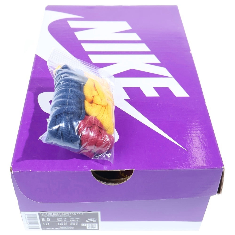 NIKE SB(ナイキエスビー) DUNK LOW BARCELONA DJ0606-400 ダンク バルセロナ ローカットスニーカー ブルー/レッド US8.5/26.5cm